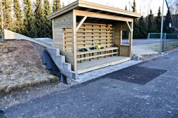 Nå blir det tak over hodet på Haugerudbanen