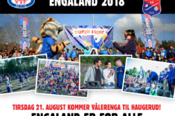Velkommen til Engaland – fotballfest på Haugerud 21. august!
